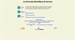 Desktop Screenshot of ferroviamarmifera.com